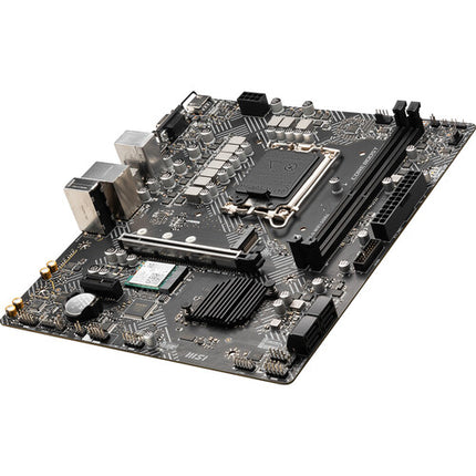MSI PRO H610M-G WIFI Placa base Micro-ATX LGA 1700 DDR4 2x SATA 1x M.2