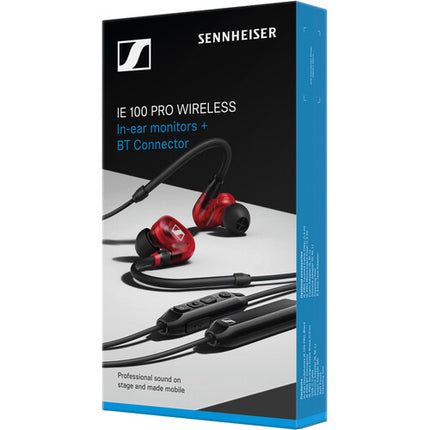 Sennheiser IE 100 PRO Auriculares In-Ear Inalámbricos Rojos 10mm 26dB