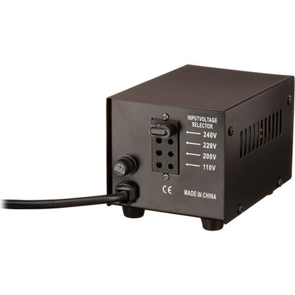 Sevenstar ST-200 Transformador Paso a Paso 200W con Adaptador US y Fusibles de Repuesto
