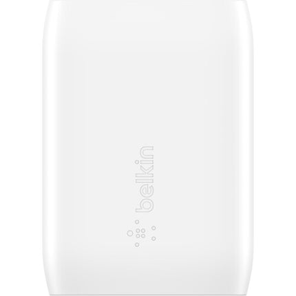 Belkin BoostCharge Cargador de pared USB-C PD 30W con protección y enchufe plegable
