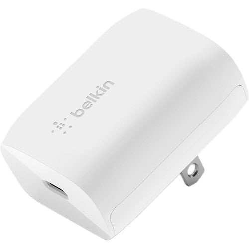 Belkin BoostCharge Cargador de Pared 20W USB-C PD 3.1 con PPS y Protección Integrada