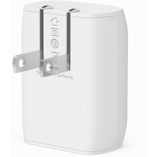 Belkin BoostCharge Cargador de Pared 20W USB-C PD 3.1 con PPS y Protección Integrada