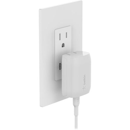 Belkin BoostCharge Cargador de Pared 20W USB-C PD 3.1 con PPS y Protección Integrada
