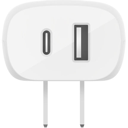 Belkin BoostCharge Cargador de Pared 37W 2 Puertos USB-A USB-C PD 3.0