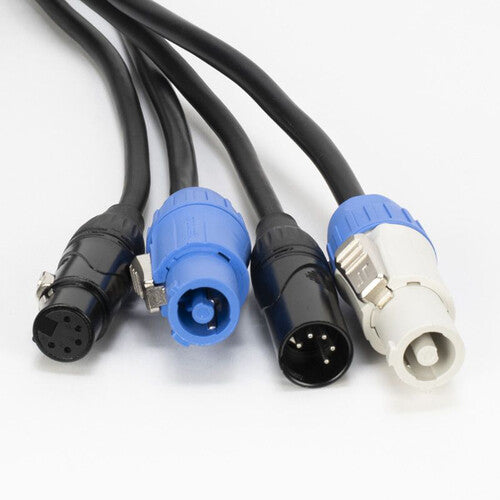 American DJ Cable Combo DMX 5 Pinos XLR 6 Pies Blindado PVC