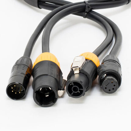 American DJ True 5-Pin Cable Combo DMX Power Link 1.8 m IP65