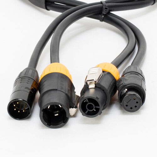 American DJ True 5-Pin Cable Combo DMX Power Link 1.8 m IP65