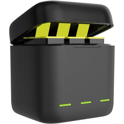 TELESIN Estuche Cargador Baterías LED 2x1750mAh para GoPro HERO9/10/11 USB-C