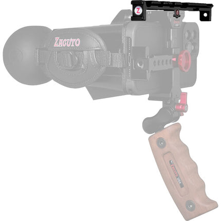 Zacuto Accessory Rail para Smart Z-Finder con 5 Monturas y Rosca 1/4"-20