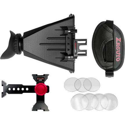 Zacuto Smart Z-Finder Visor Óptico para Smartphones con Antivaho y Correa de Mano