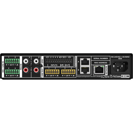 AtlasIED Atmosphere Procesador de Audio 4 Zonas DSP Wi-Fi Control Web