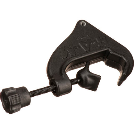 RAM Mounts Base con Abrazadera Yoke Bola de Goma 1" y Rosca 1/4-20 para Fotografía