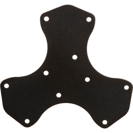 RAM Mounts Adaptador Base Triple con Triple Ventosa 3.3 Pulgadas Composite