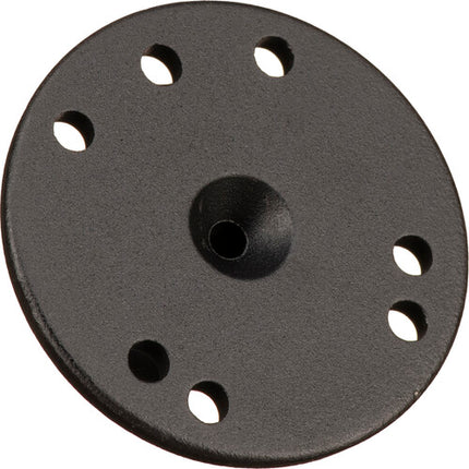 RAM Mounts Base Redonda 2.5" con Bola 1" Aluminio Marino AMPS