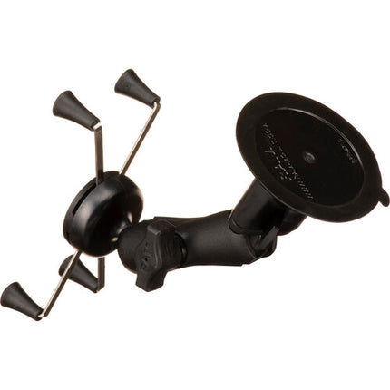 RAM Mounts Twist Lock Soporte con Ventosa 3.3" y X-Grip para Phones Grandes