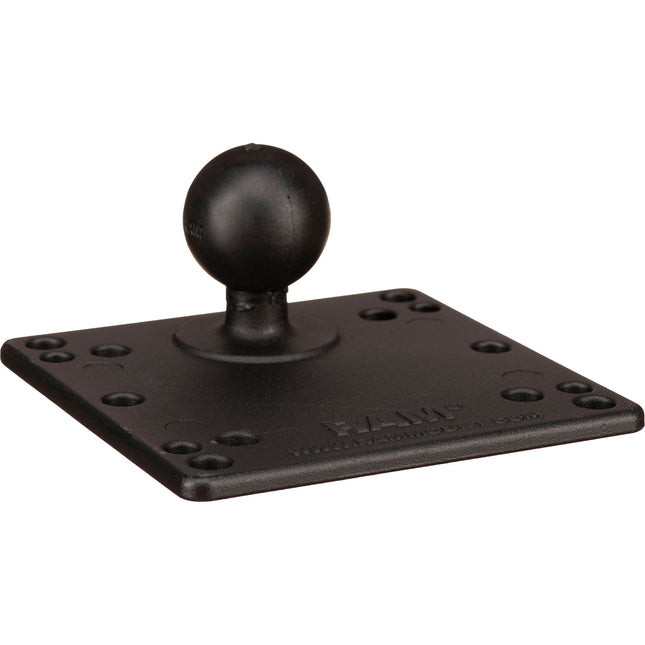 RAM Mounts RAM-246U Base Cuadrada 4.75" con Patrones VESA y Bola de Goma 1.5"