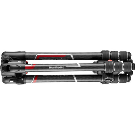 Manfrotto Befree GT XPRO trípode de viaje fibra carbono 64.6 in 26.5 lb carga