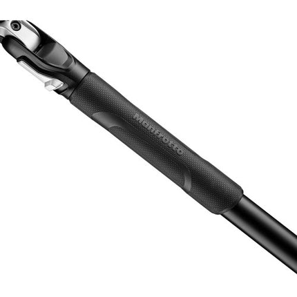 Manfrotto Befree GT Trípode de aluminio para viaje carga 12 kg altura 164 cm con cabezal 496 negro