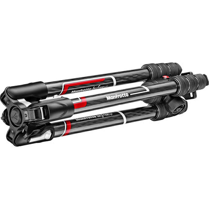 Manfrotto Befree GT trípode de fibra de carbono 64 cm capacidad 12 kg con cabeza 496 y bolsa acolchada