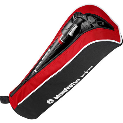 Manfrotto Befree GT trípode de fibra de carbono 64 cm capacidad 12 kg con cabeza 496 y bolsa acolchada