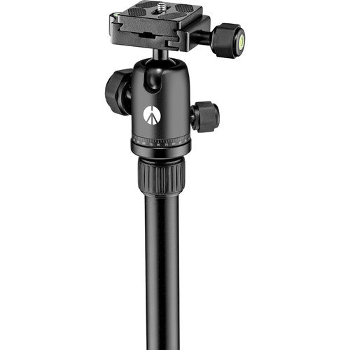 Manfrotto Element Small Tripode de Aluminio para Viaje Capacidad 4kg Altura 36 a 143 cm con Funda