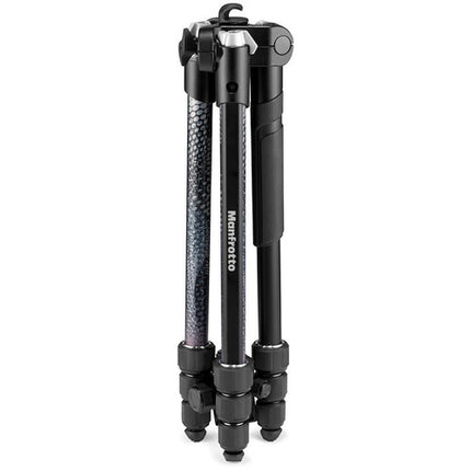 Manfrotto Element MII trípode de aluminio 63" altura 17.6 lb carga máxima con cabeza esférica y bolsa de transporte