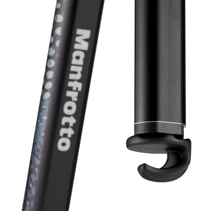 Manfrotto Element MII trípode de aluminio 63" altura 17.6 lb carga máxima con cabeza esférica y bolsa de transporte
