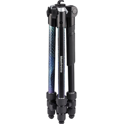 Manfrotto Element MII Trípode de Aluminio 63" Altura 17.6 lb capacidad Azul