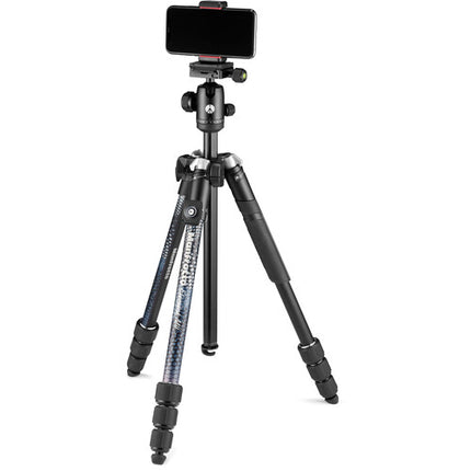 Manfrotto Element MII Mobile Trípode de Aluminio Bluetooth 63" 17.6 lb Negro