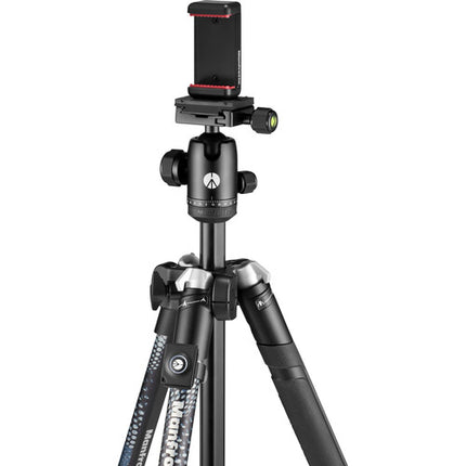 Manfrotto Element MII Mobile Trípode de Aluminio Bluetooth 63" 17.6 lb Negro