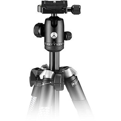 Manfrotto Element MII Trípode de Aluminio con Cabezal 63" Altura 17.6 lb Capacidad