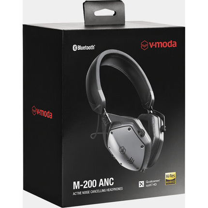 V-MODA M-200 Auriculares Inalámbricos Sobredimensionados con Cancelación de Ruido y 20 Horas de Reproducción