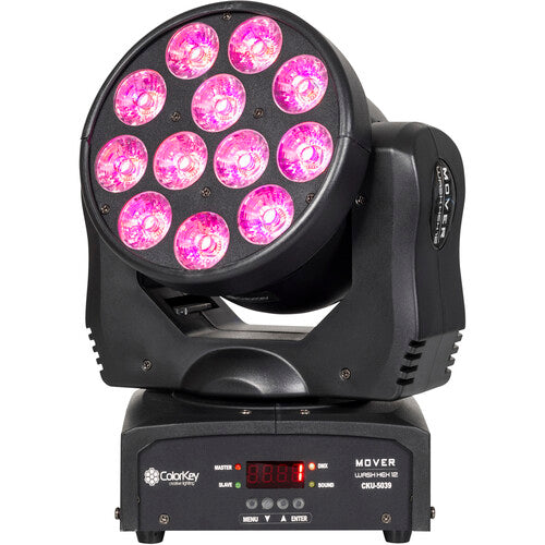 ColorKey Mover Wash HEX 12 Cabeza Móvil LED 12x12W RGBWA UV 540°x270°