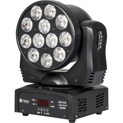 ColorKey Mover Wash HEX 12 Cabeza Móvil LED 12x12W RGBWA UV 540°x270°