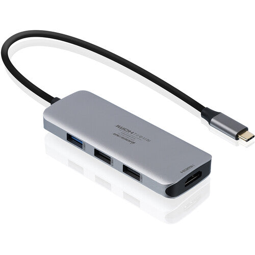 IOGEAR USB-C 8K Nano Dock Pro Estación de acoplamiento con 85W PD y Doble HDMI 8K