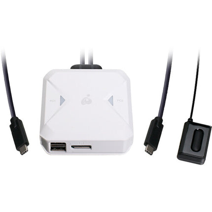 IOGEAR 2 Puertos USB-C KVM Switch 4K 60Hz con DisplayPort salida