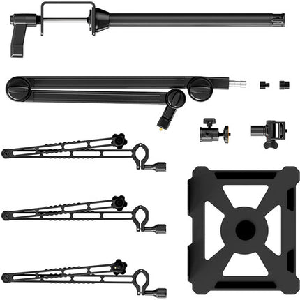 VIJIM LS21 Soporte de Escritorio con Brazo Extensible y Sujeción para Tablet 18.7"
