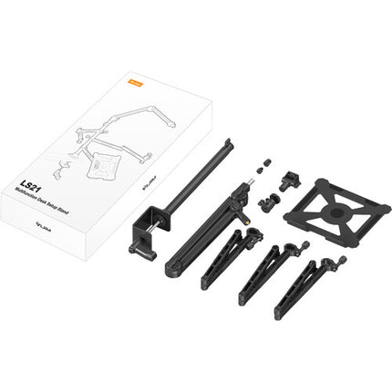 VIJIM LS21 Soporte de Escritorio con Brazo Extensible y Sujeción para Tablet 18.7"