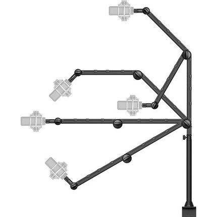 VIJIM LS21 Soporte de Escritorio con Brazo Extensible y Sujeción para Tablet 18.7"