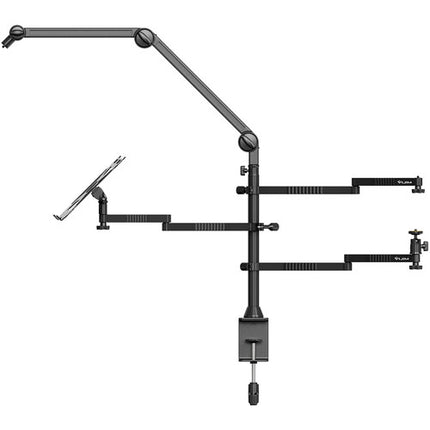 VIJIM LS21 Soporte de Escritorio con Brazo Extensible y Sujeción para Tablet 18.7"