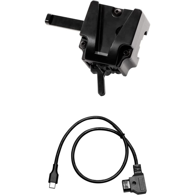 COLBOR V-Mount Adaptador y Cable D-Tap a Type-C 50 cm para Baterías V-Mount
