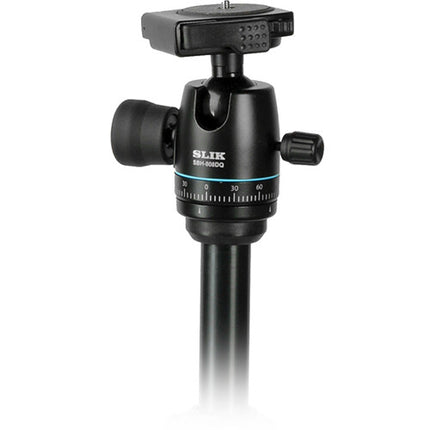 SLIK Pro 700 BHX Trípode profesional altura 75 pulg capacidad 11 lb con cabeza bola SBH-808DQ