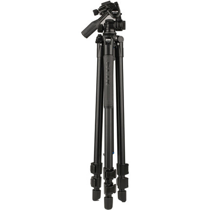 SLIK Pro AL-523-3WFC Trípode de Aluminio 3 Secciones 79 Pulgadas con Cabezal Pan-Tilt 3 Vías