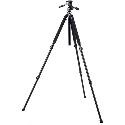 SLIK Pro 700 DX Trípode con Cabezal 3 Vías 75 Pulgadas y Capacidad 9 kg Negro