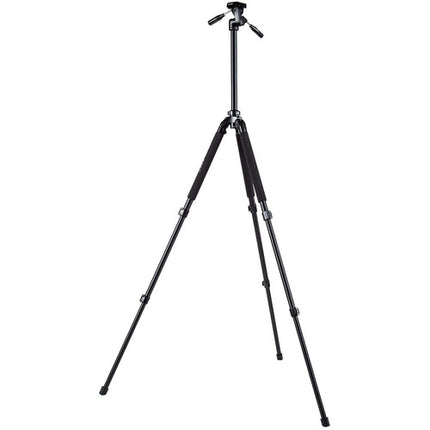SLIK Pro 700 DX Trípode con Cabezal 3 Vías 75 Pulgadas y Capacidad 9 kg Negro
