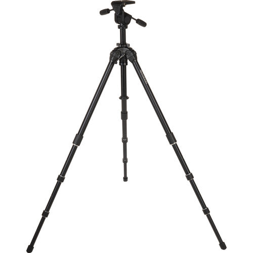 SLIK Professional 4 Trípode Profesional con Cabezal 3 Vías SH-909 Altura Máxima 254 cm Capacidad 12 kg