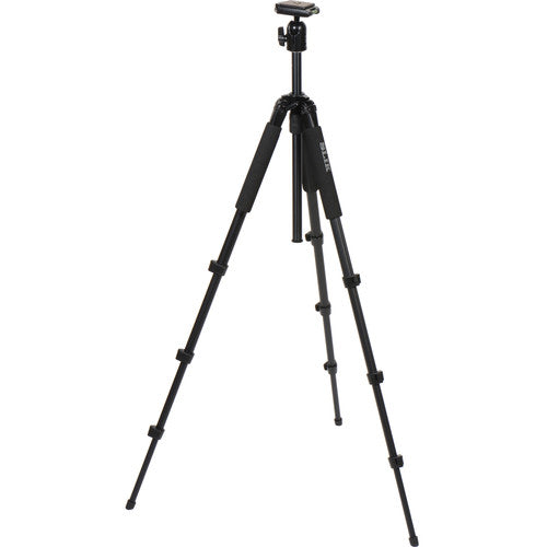 SLIK Sprint 150 Trípode de Aluminio con Cabezal de Bola Capacidad 2 kg Altura Máx 163 cm con Estuche