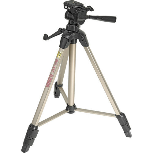 Trípode SLIK U8000 con cabezal 3 vías capacidad 2 kg altura máxima 150 cm