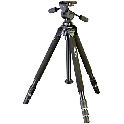 SLIK PROFESSIONAL II-LE trípode de aluminio con cabeza de paneo 72.2" y capacidad 22 lb