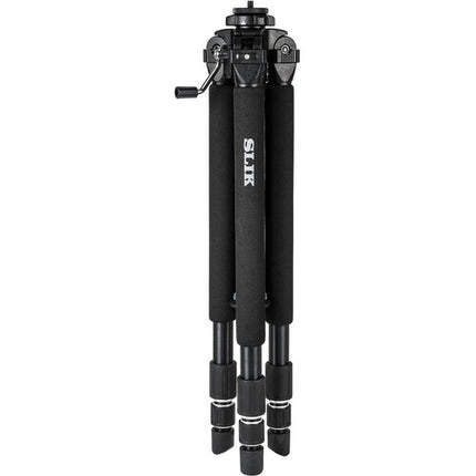 SLIK PROFESSIONAL II-LE trípode de aluminio con cabeza de paneo 72.2" y capacidad 22 lb